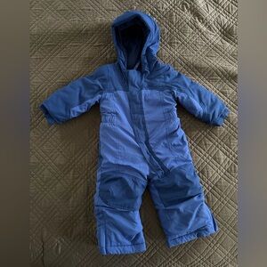 L.L. Bean Infant Cold Buster Snowsuit in blue